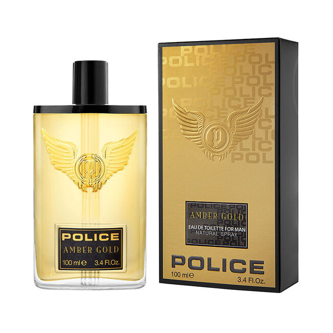 POLICE AMBER GOLD FOR MAN